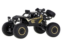 Samochód zdalnie sterowany na pilota RC Rock Crawler 2,4GHz 1:8 51cm metal czarny