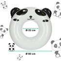 Koło do pływania dmuchane panda 80cm max 60kg