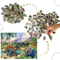 Puzzle układanka 120 elementów Dinozaury przy wulkanach 6+ CASTORLAND