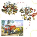 Puzzle układanka 60 elementów Ciągnik z chwytakiem 5+ CASTORLAND